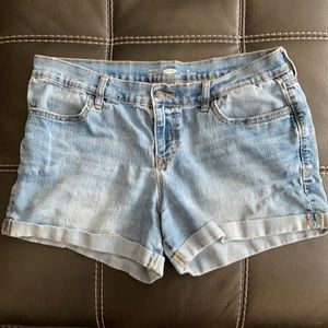Old Navy Faded Denim Shorts Size 12